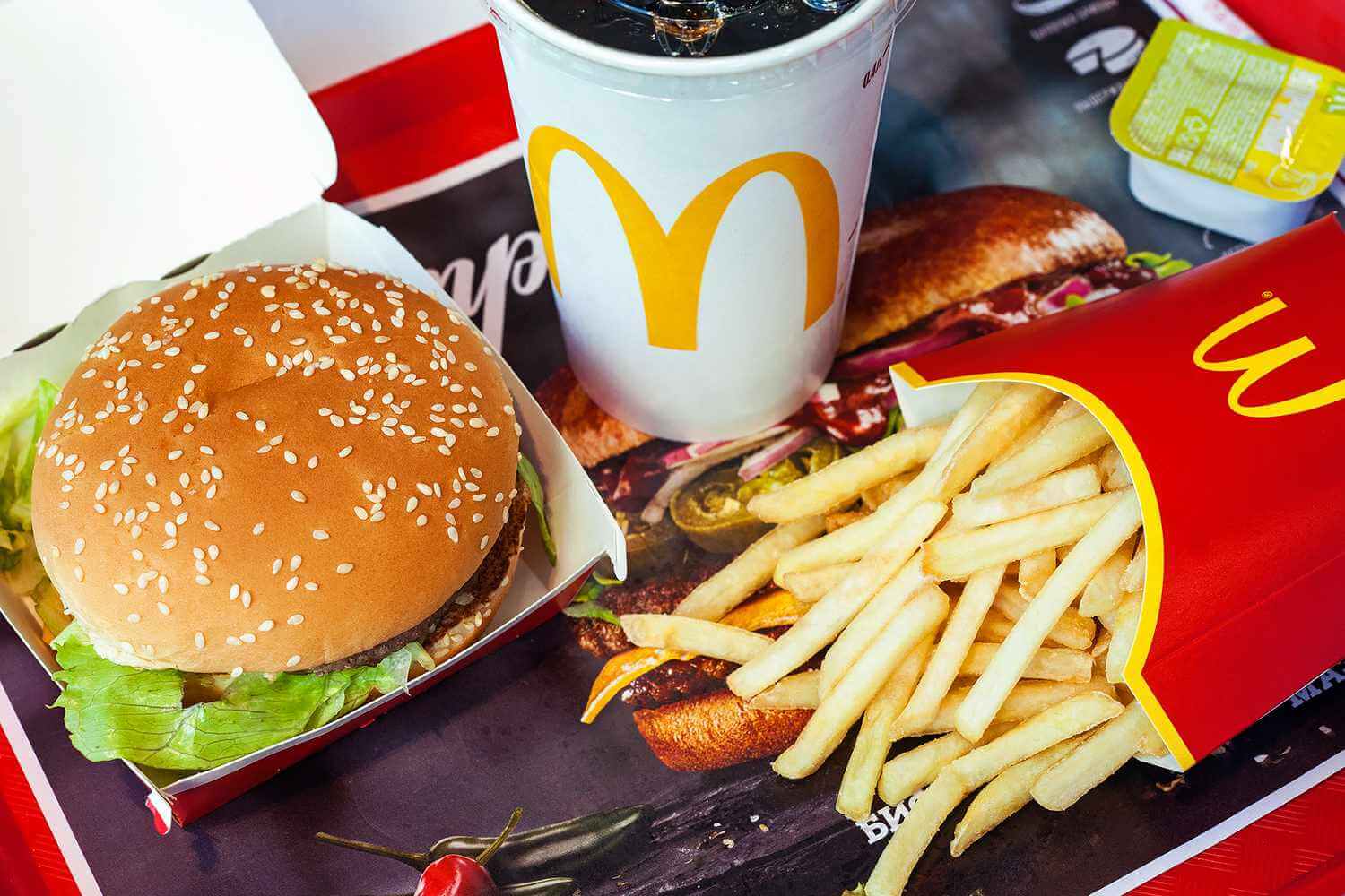 Uber Eats y McDonalds